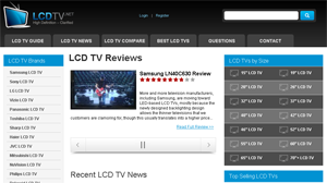 LCDTV.net - New Online Magazine Using Drupal 6