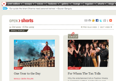 OPEN Magazine Shorts