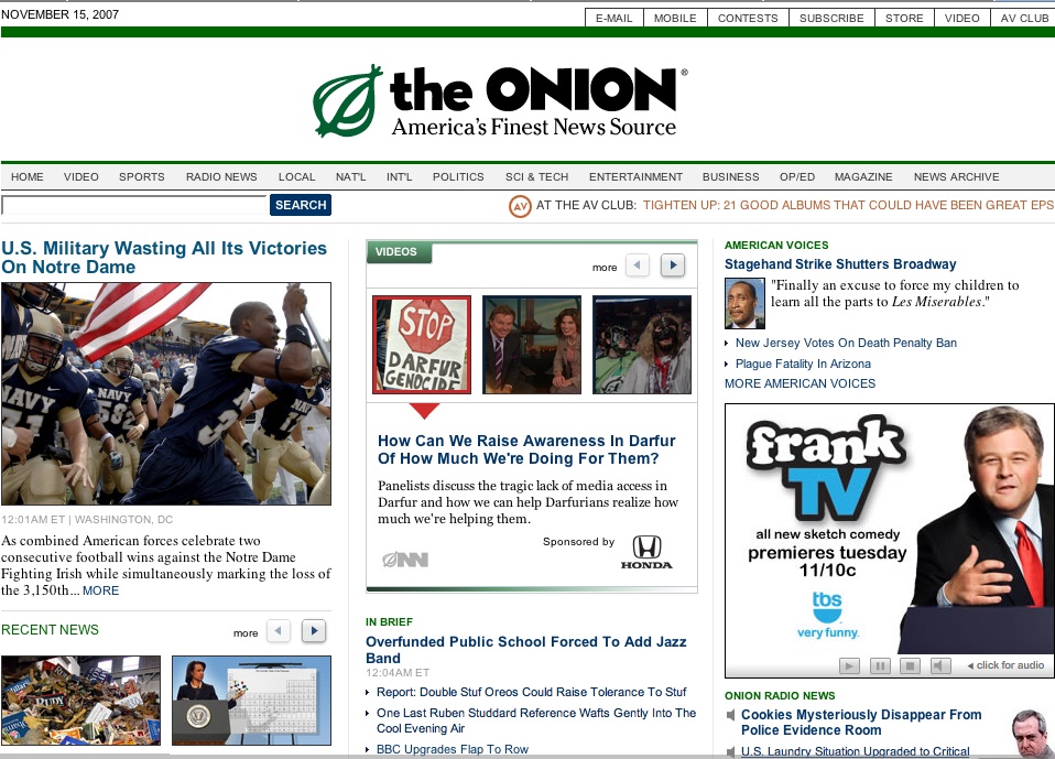 The Onion The Onion