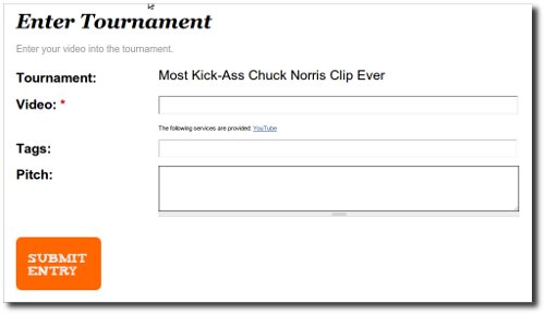 YouTourney Entry Form