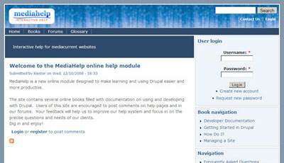 Training and Documentation site