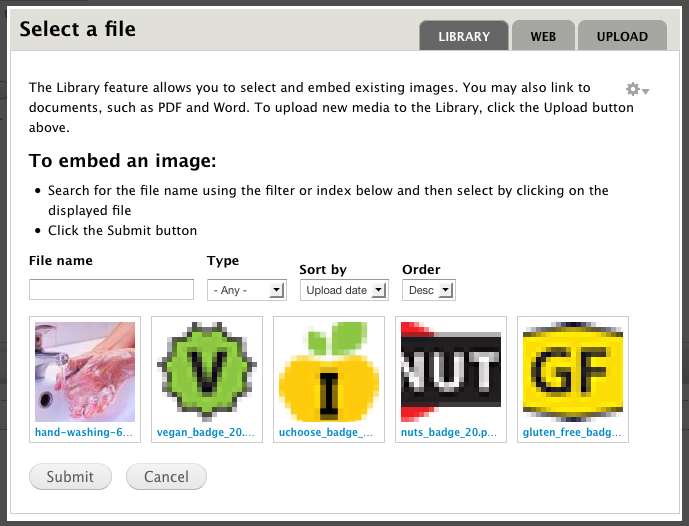Altered Media Library Tab Order