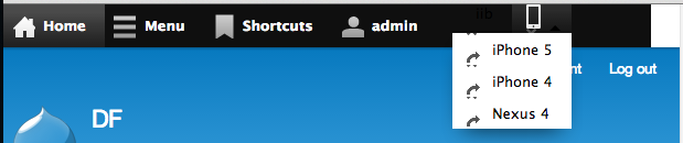 mobile preview navbar error