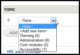 Term hierarchy pre-patch