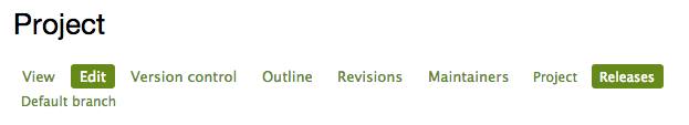 Screenshot of subtabs not being rendered as subtabs