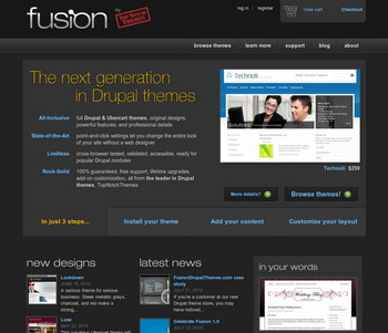 FusionDrupalThemes.com case study: Packaging & selling code with Project, Ubercart, and Organic Groups