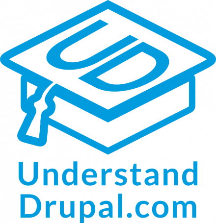 Articles, books, and video courses about Drupal in English, Spanish, and French. UnderstandDrupal.com logo