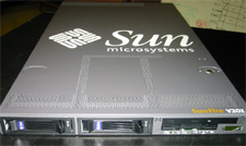 Picture of the Sun Fire V20z server