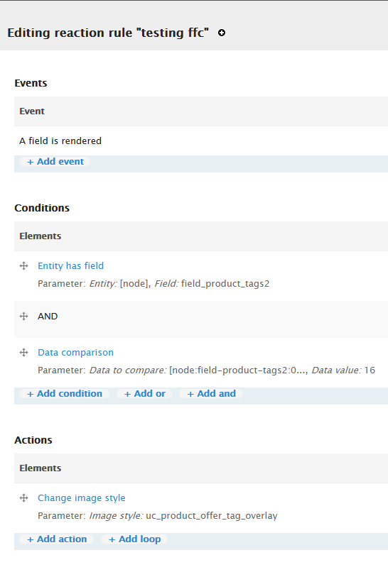 rule to set an image overlay on 1 term
