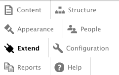 horizontal toolbar, wrapped to four lines