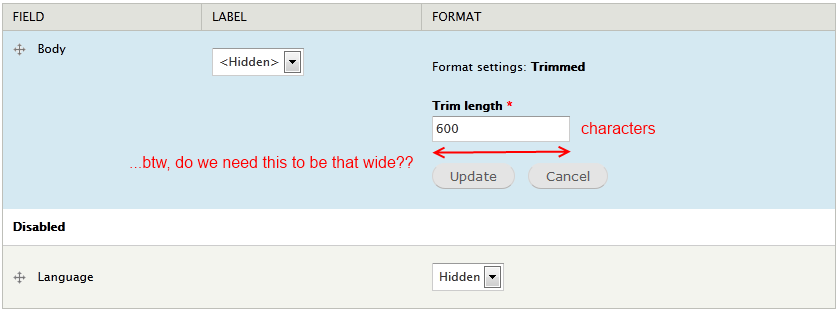 configure