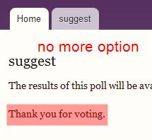 after vote