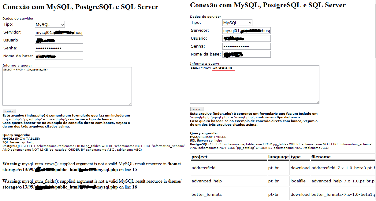 Exemplo De Banco De Dados Mysql Download