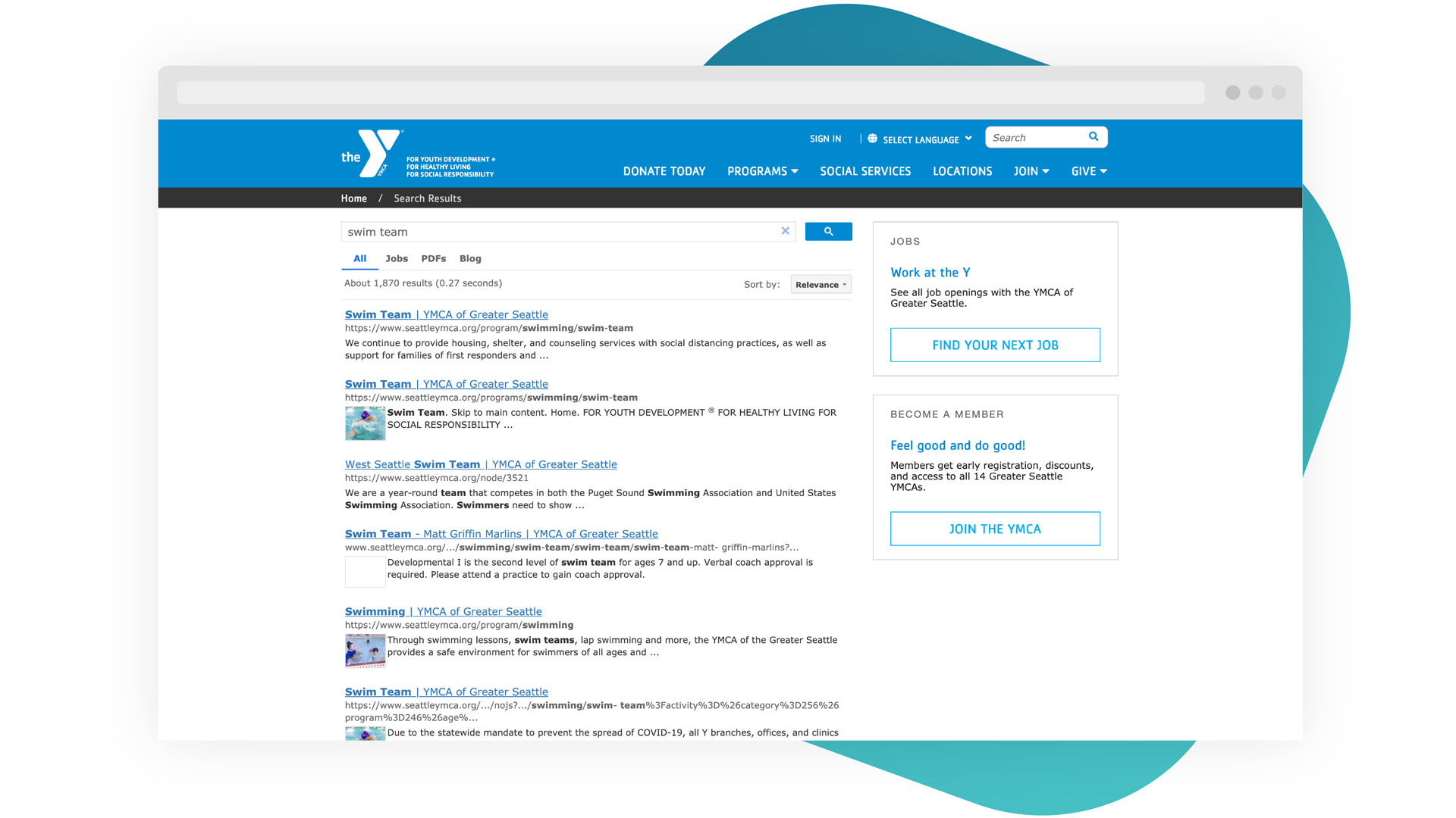 YMCA of Greater Seattle | Drupal.org