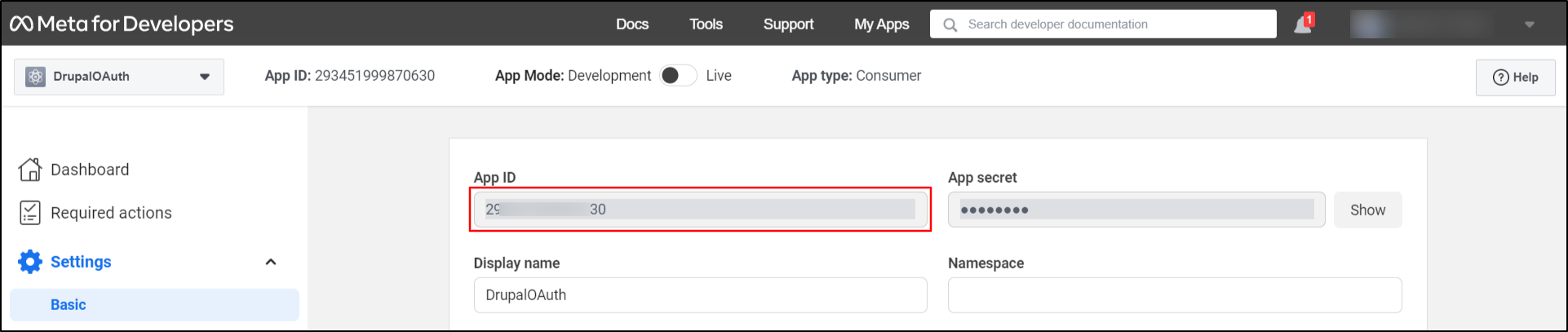 Facebook SSO Login, Drupal OAuth OIDC Login