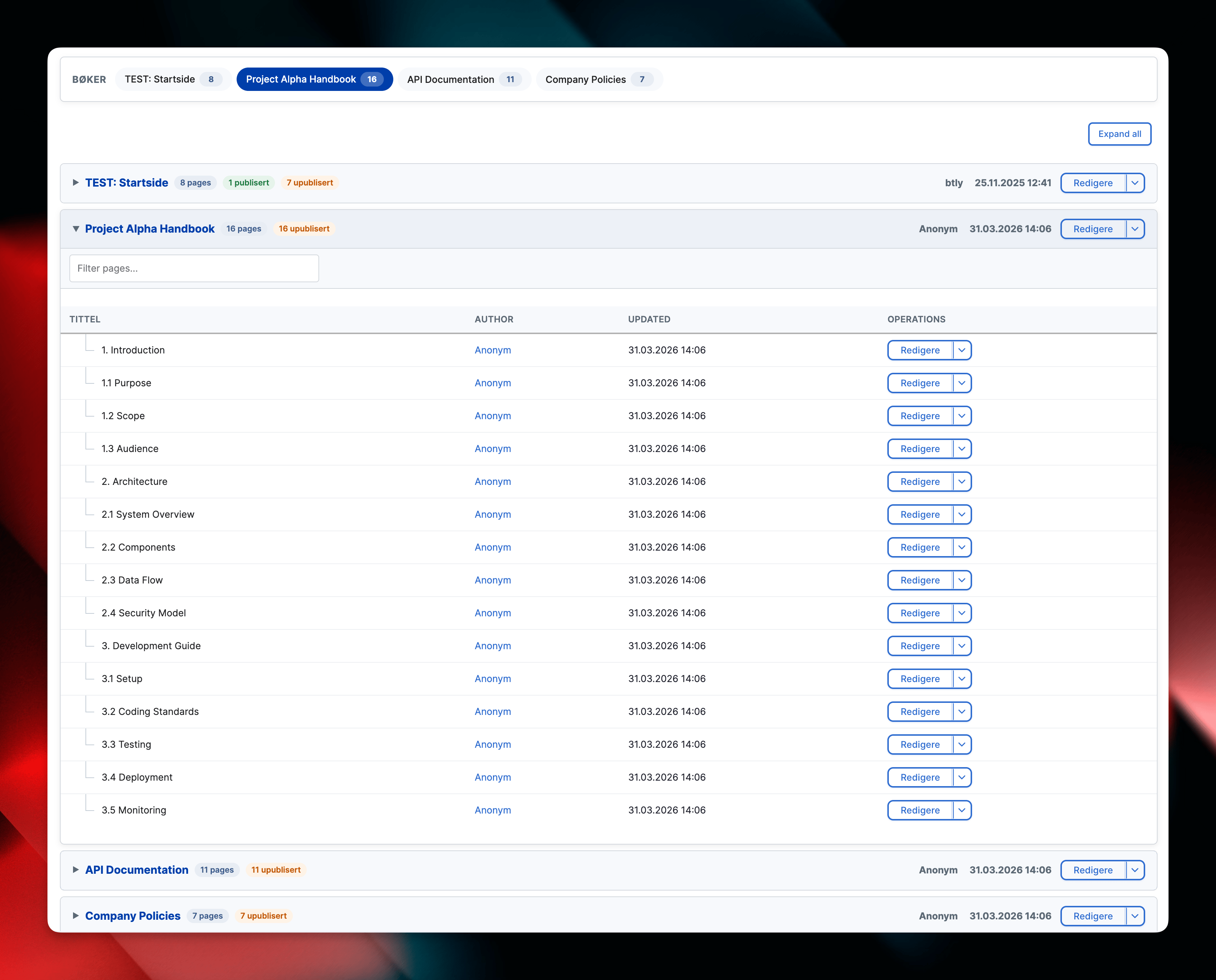 Drupal Book module Organizer