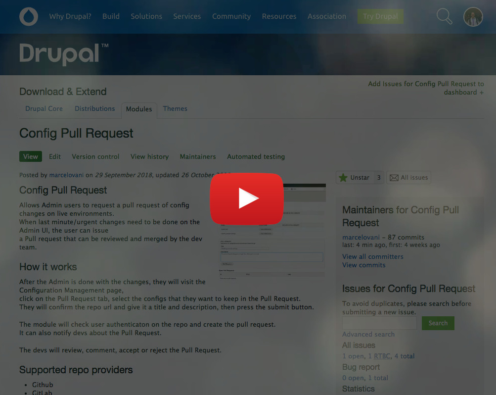 Config PR Demo Video