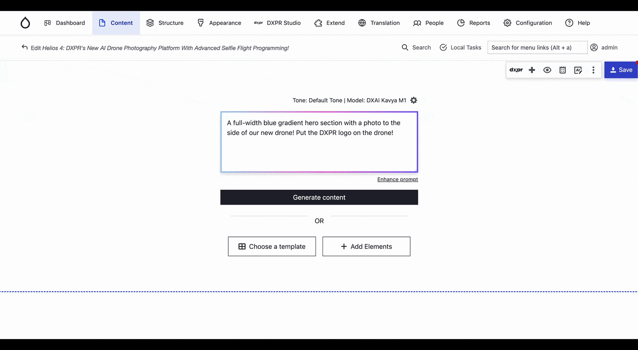 AI Powered Content Creation