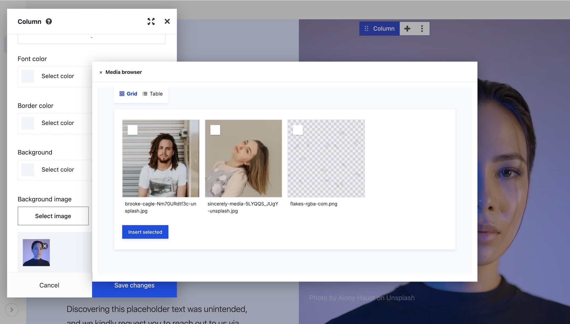 DXPR Builder Media Integration