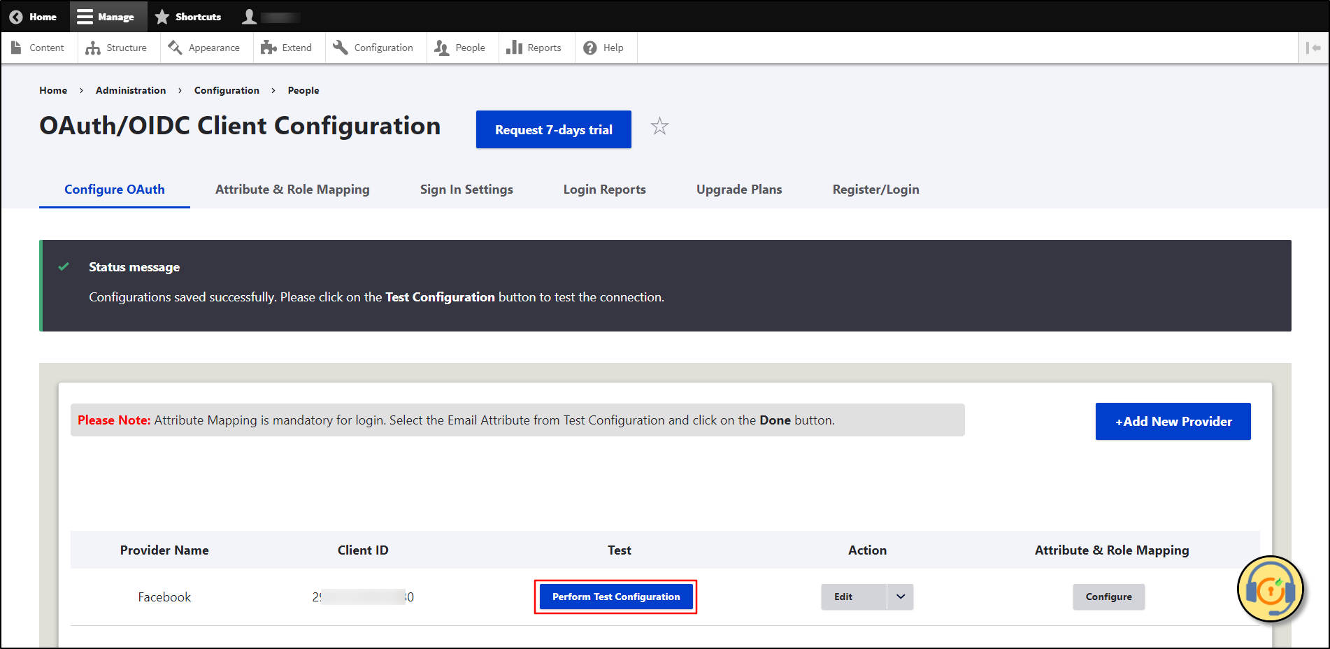 Facebook SSO Login, Drupal OAuth OIDC Login