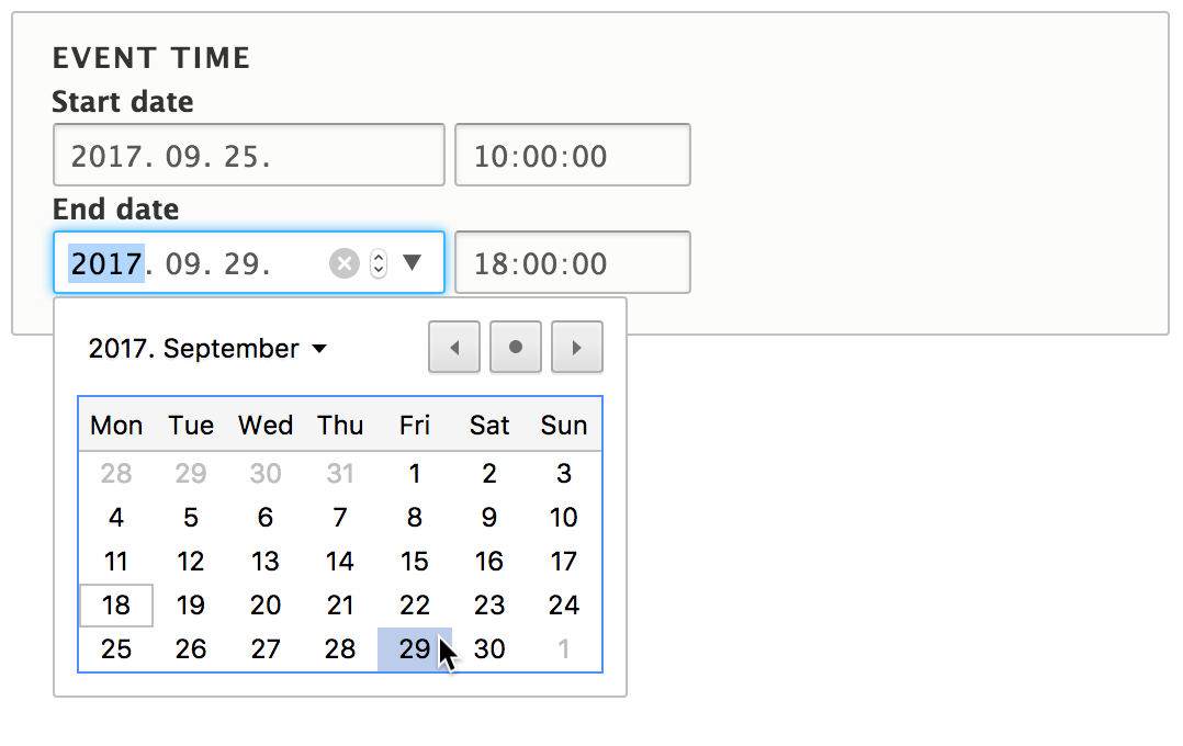 Модуль datetime. Datetime Module. Data range UI.