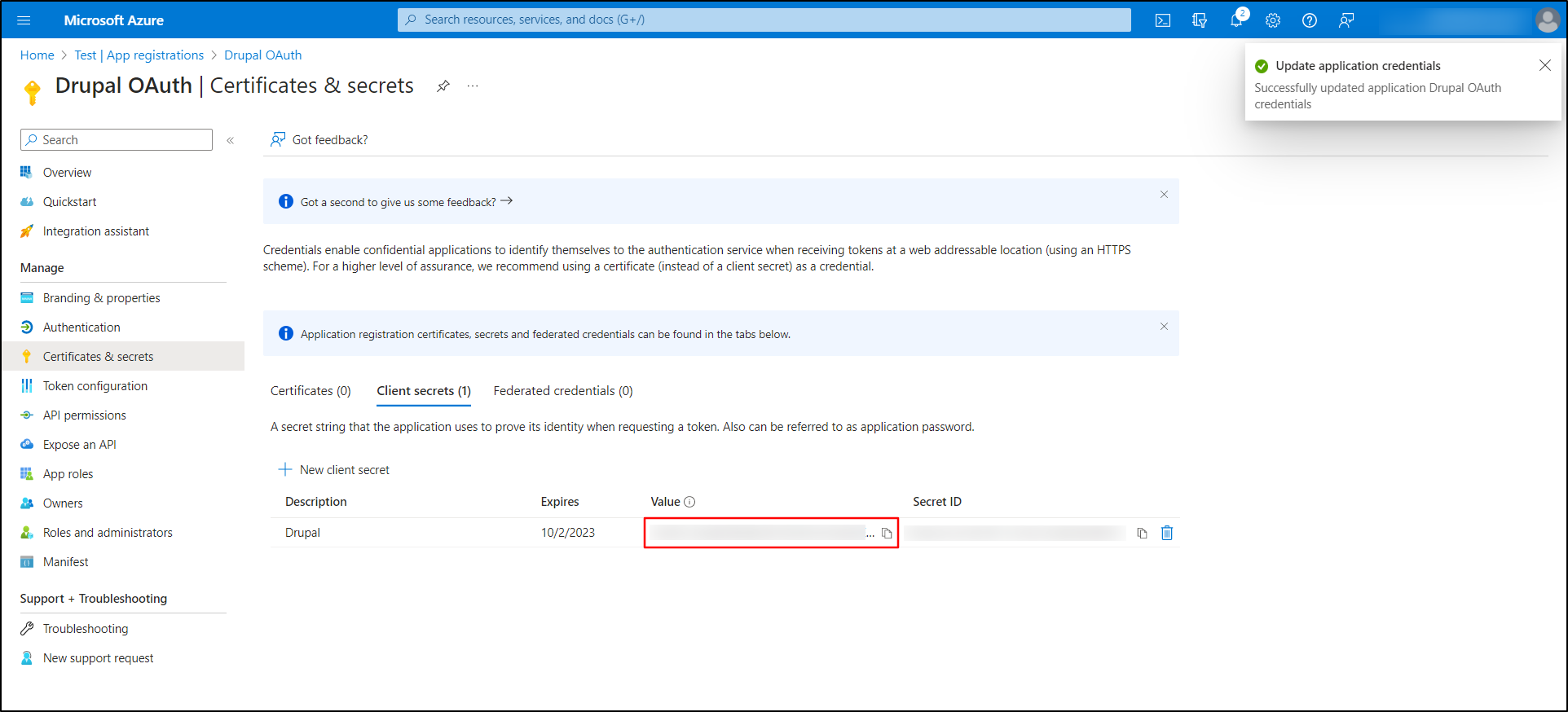 Configure Azure AD As OAuth Provider With Drupal As OAuth Client For SSO Drupal OAuth OpenID