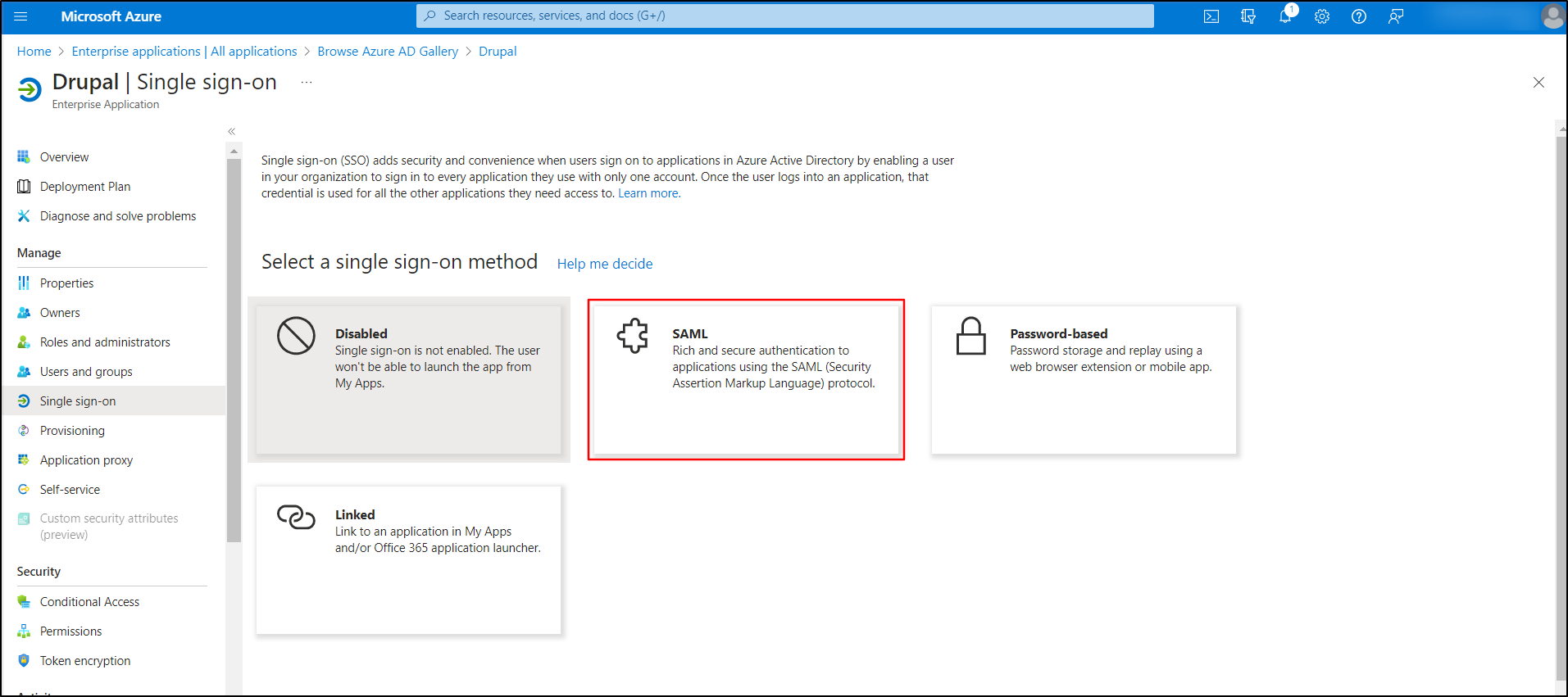 Guide for Drupal Single Sign On (SSO) using Azure AD - Microsoft Entra ...