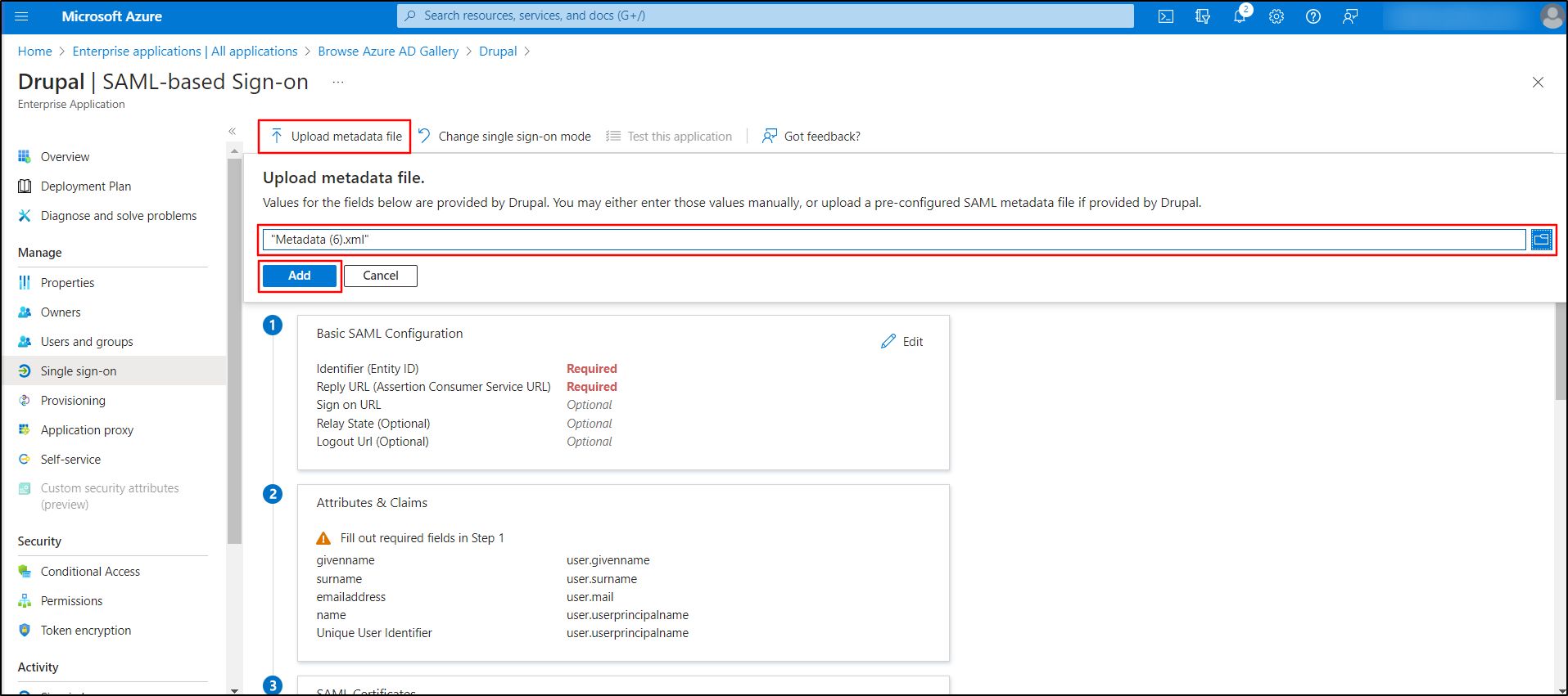 Guide for Drupal Single Sign On (SSO) using Azure AD - Microsoft Entra ...