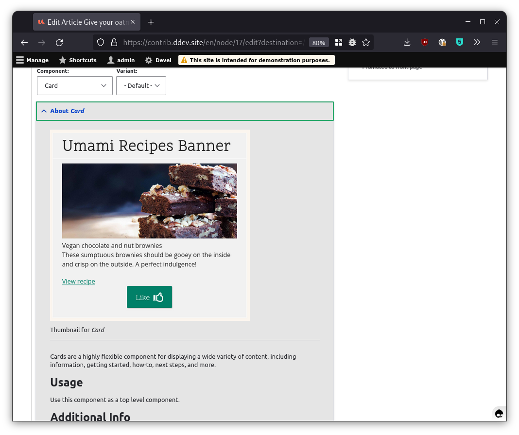 Inline docs