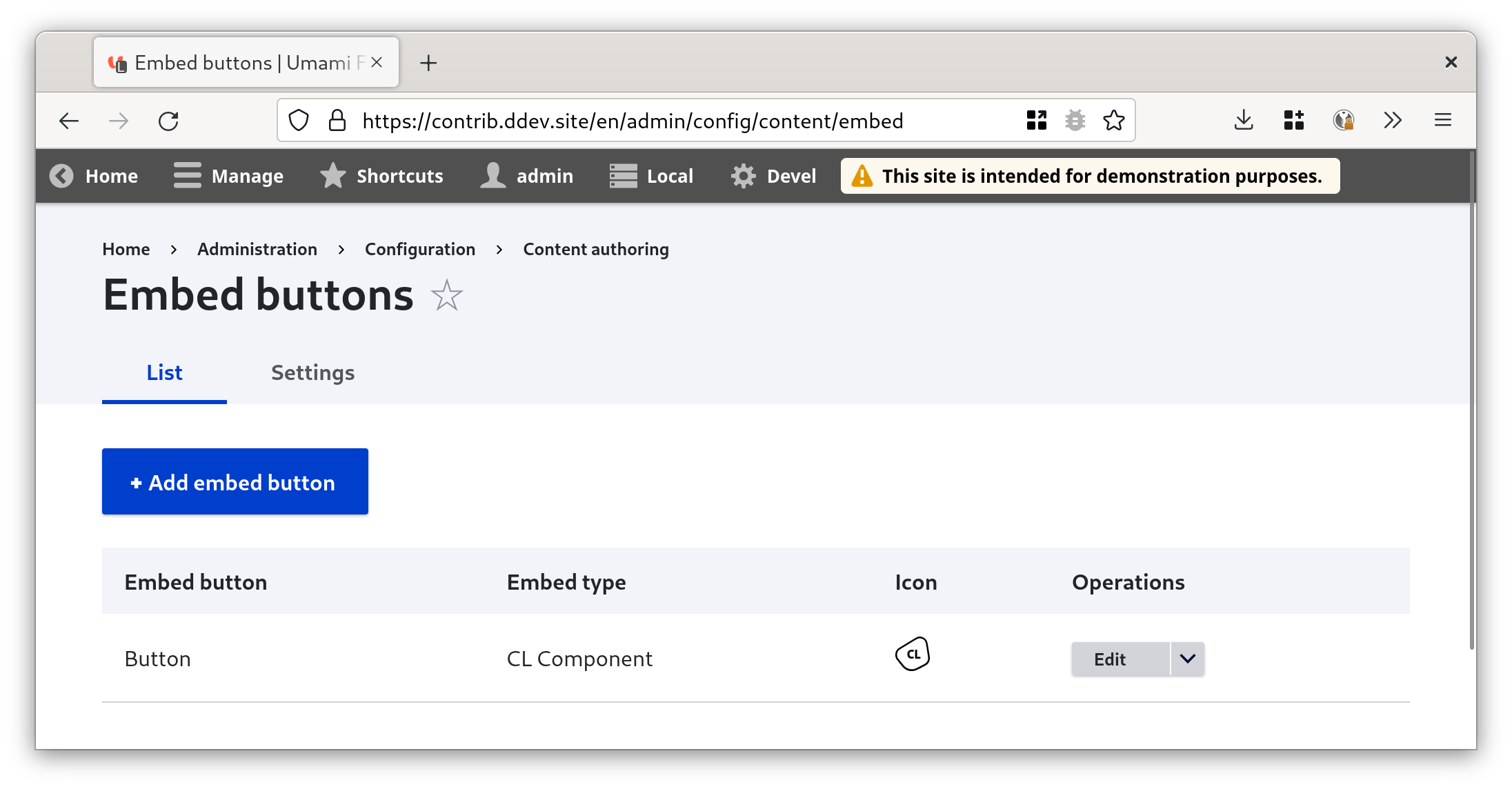CKEditor buttons