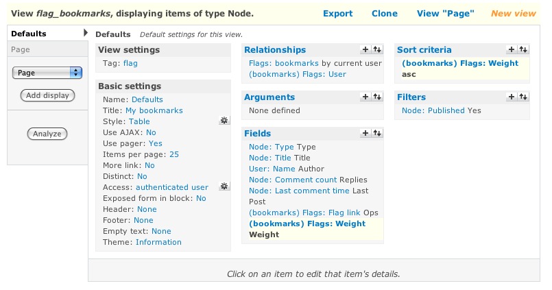 How to reorder your Flagged content | Drupal.org