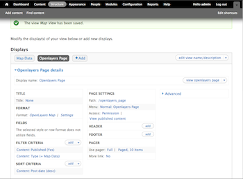 Setting up display view - Overview Setting up display view - Overview