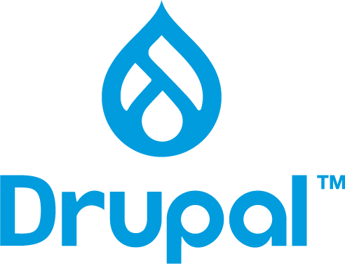 Drupal Wordmark - Vertical