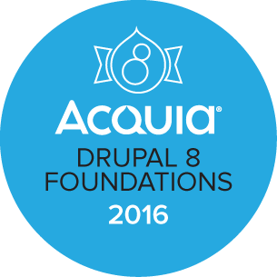 Acquia Certified Drupal 8 Foundations