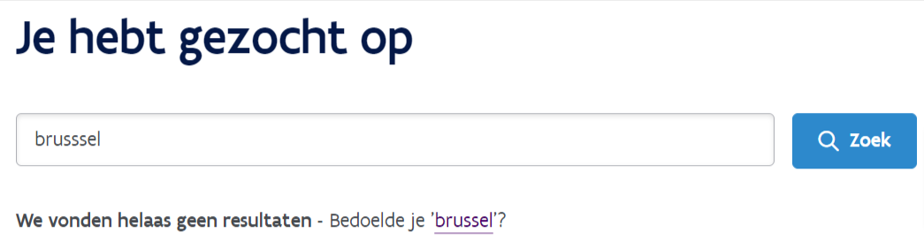 Did you mean Brussel?