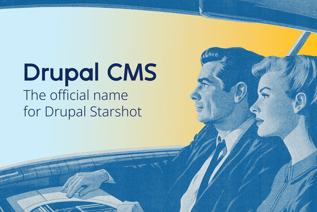 Drupal CMS is the official name of Drupal Starshot