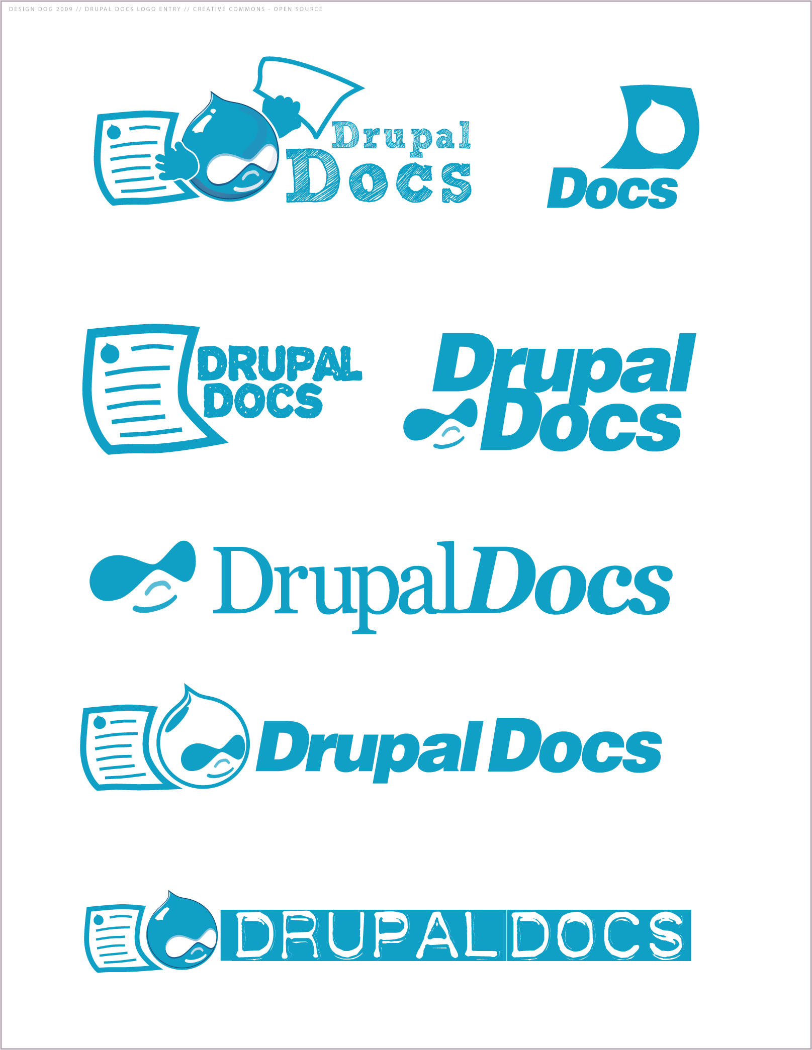 drupal logo vector
