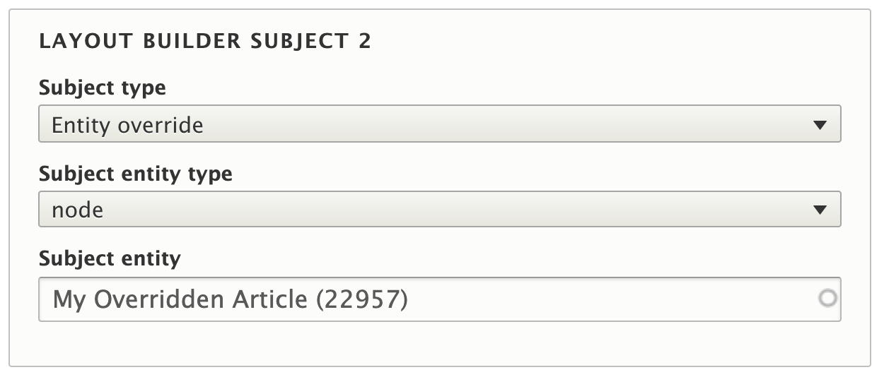 Single Reports | Layout Builder Settings Report | Drupal Wiki Guide On ...