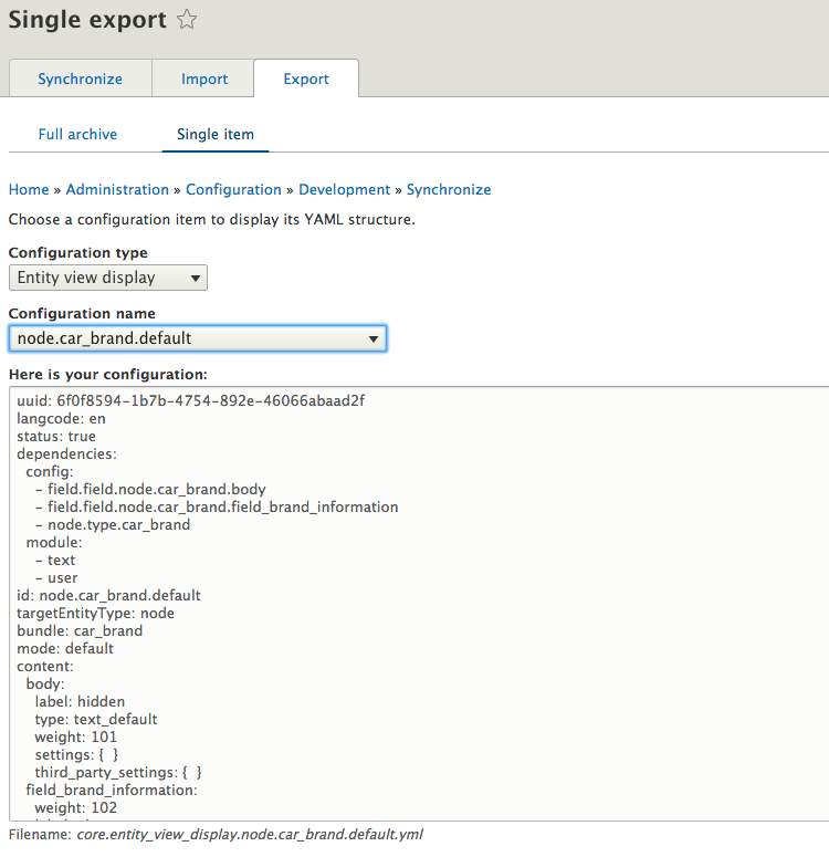 Using The UI To Export The Code For Your Custom Fields | Entity API ...