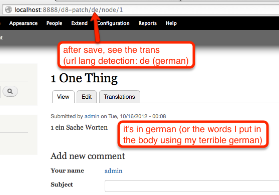 drupal translations translate tab not showing