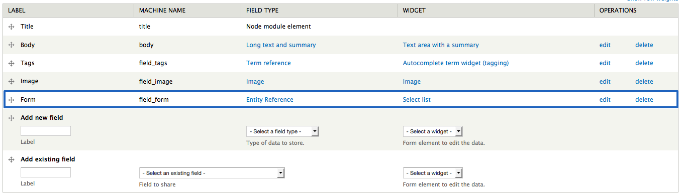 entity reference view for webforms drupal 8