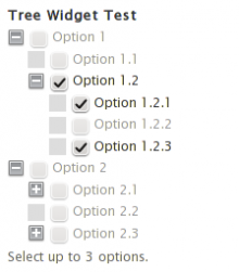 Taxonomy Term Reference Tree Widget