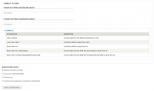 Use field label as placeholder for all elements in chosen forms, it uses jQuery Placeholder plugin by Daniel Stocks.