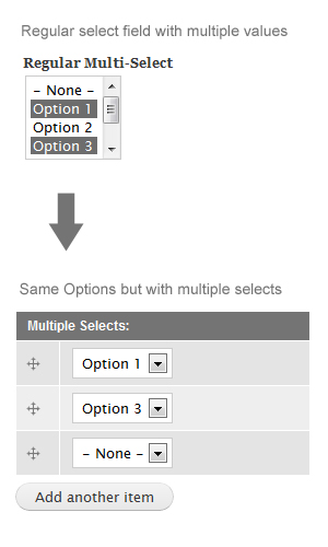 How to make multi-select options! - General - Forum