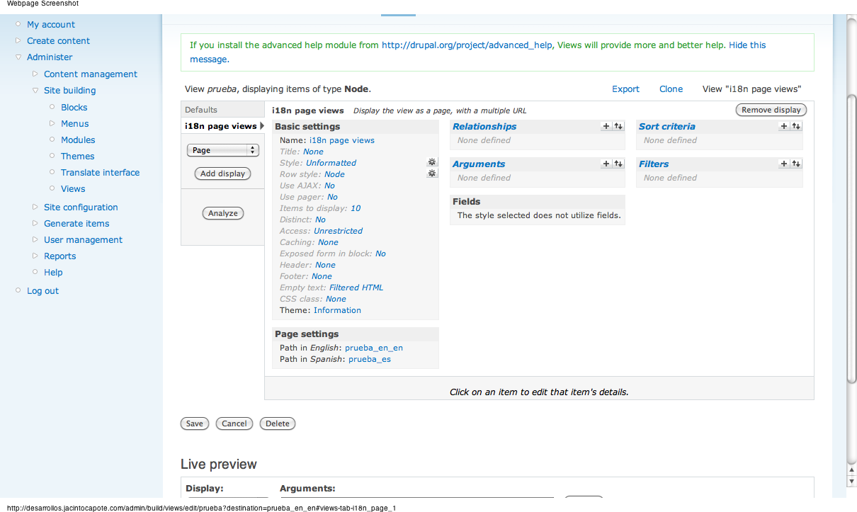 Node export default. I18n.