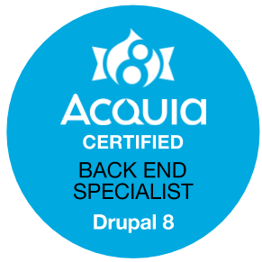 Acquia Certified Back End Specialist - Drupal 8