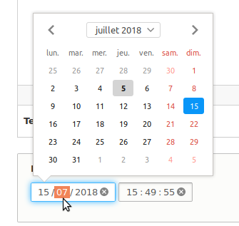 datepicker