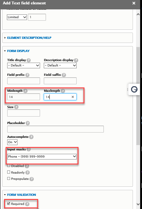 Inputmask js