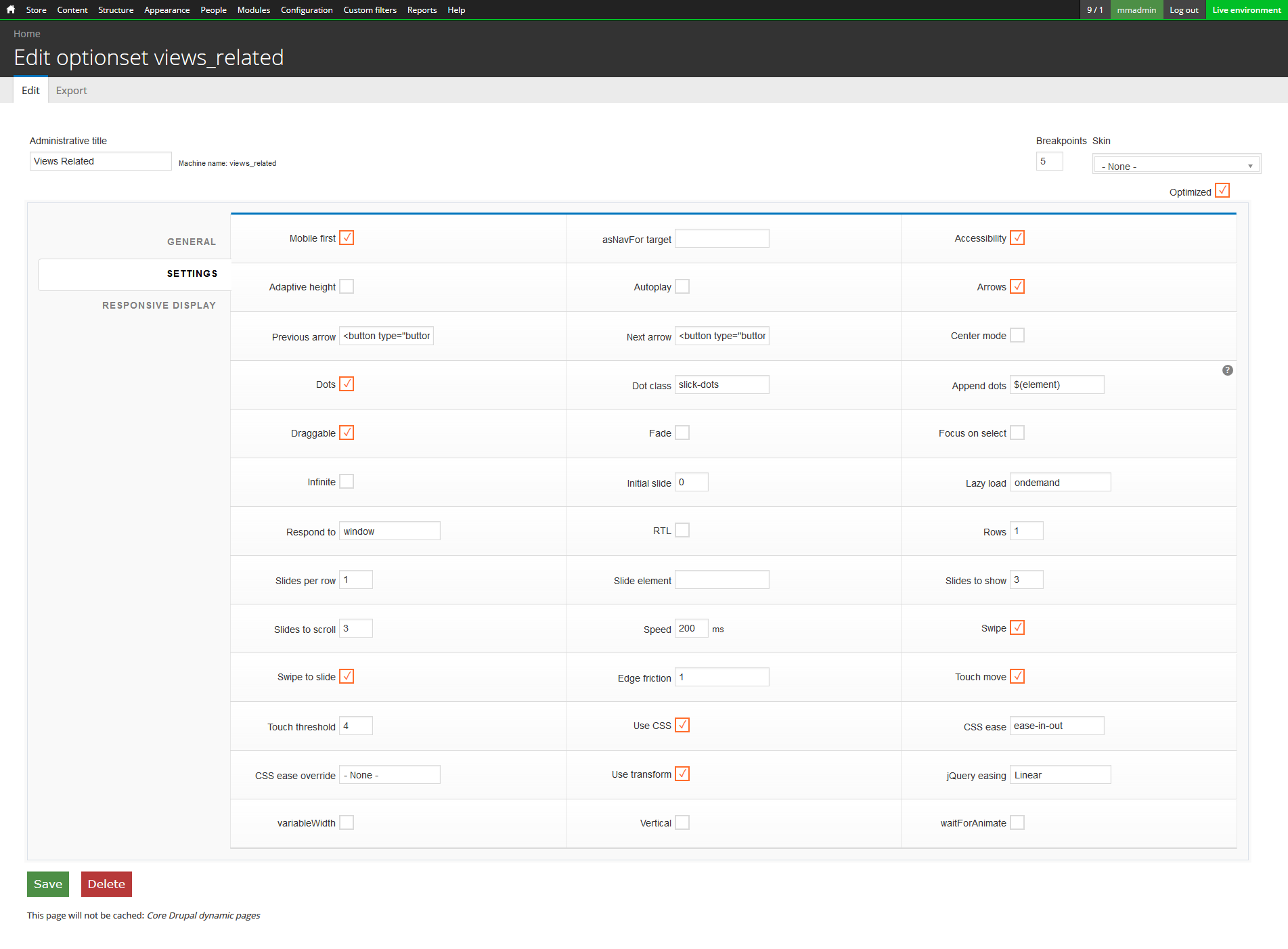 Breakpoint Arrows Dont Work Well With Variable Slides