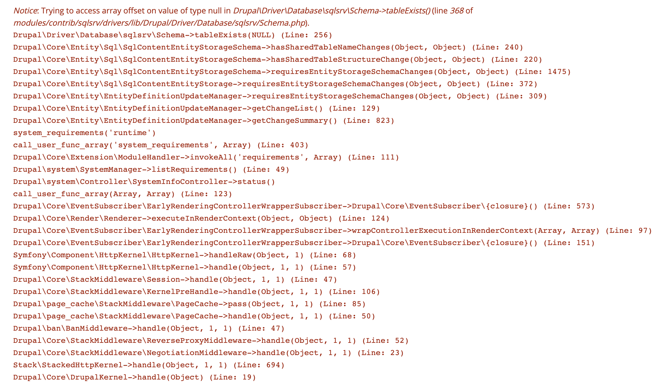 Notice Trying To Access Array Offset On Value Of Type Null Drupal Org